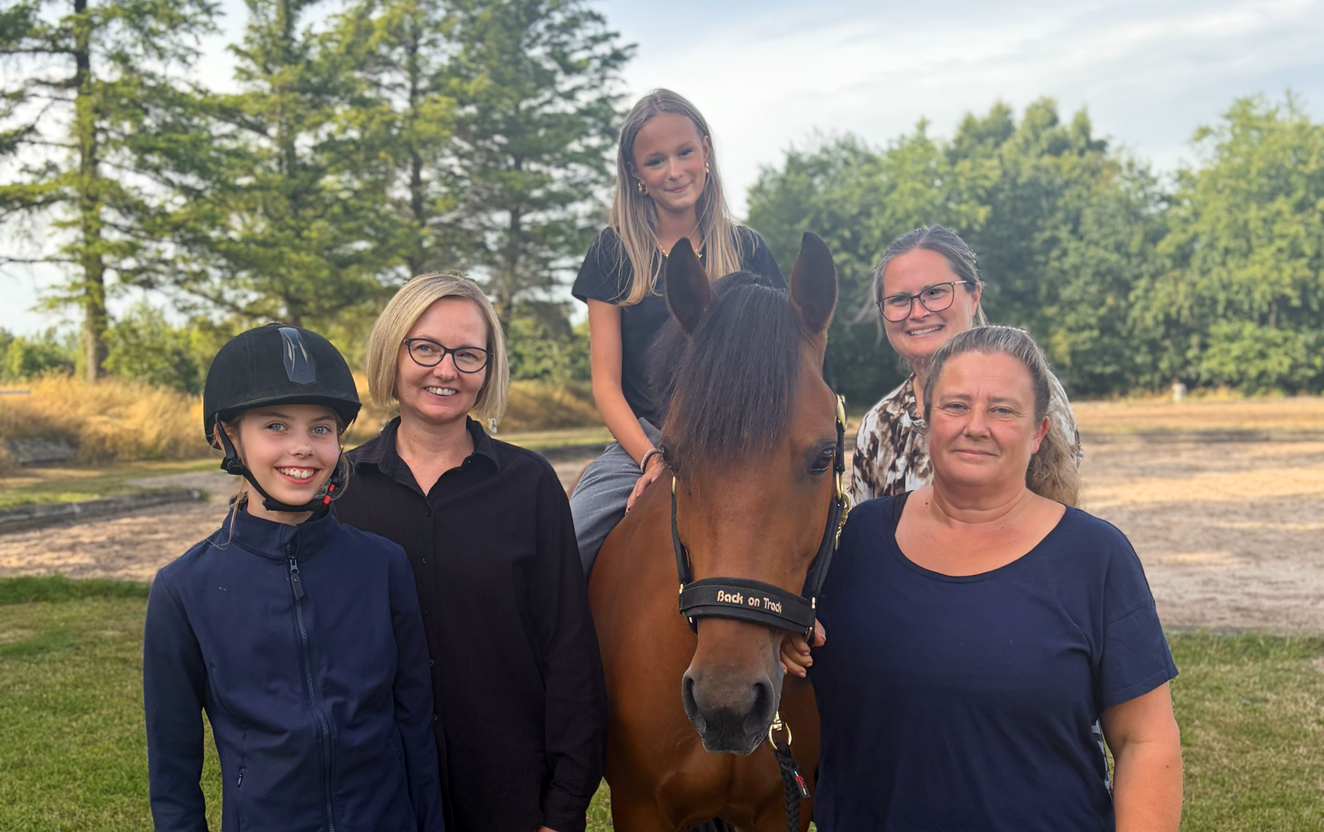 Ny pony skaber muligheder for de unge hos Søndertoft Rideklub
